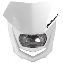Пластик обтекателя переднего Polisport 8657400036 White