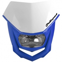 Пластик обтекателя переднего Polisport 8657400039 White/Blue
