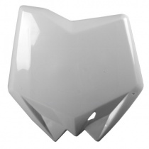 Пластик переднего номера Polisport 8658200002 White