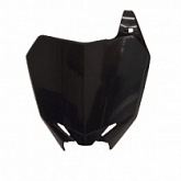 Пластик переднего номера Polisport 8659300003 Black