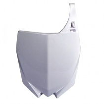 Пластик переднего номера Polisport 8662300002 Yamaha White