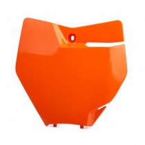 Пластик переднего номера Polisport 8664900001 Orange