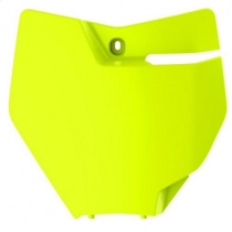 Пластик переднего номера Polisport 8666400004 Yellow