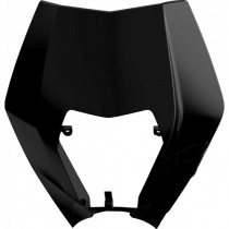 Пластик переднего номера Polisport 8666700003 Black