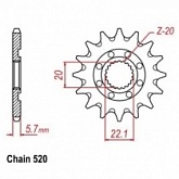 Звезда передняя Pro-x 07.FS22005-12