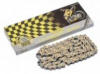 Цепь приводная Regina 420 G&B OROY/114 Gold/Black
