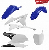 Комплект пластика Polisport 90737 White/Blue