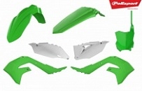 Комплект пластика Polisport 90816 White/Green