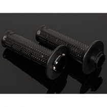 Грипсы руля Renthal MX R-Works Lock-On Tapered Half Waffle Ultra Tacky Black