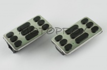 Резинки подножек водительских XJB WPV-002 Black Delta