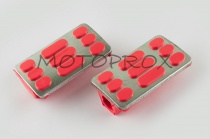 Резинки подножек водительских XJB WPV-002 Red Delta