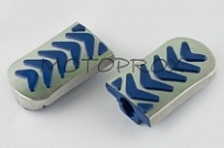 Резинки подножек водительских XJB WPV-003 Blue Delta
