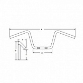 Руль Fehling 7188 Chrome