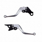Рычаги тормоза и сцепления CNC BRT-008 Silver