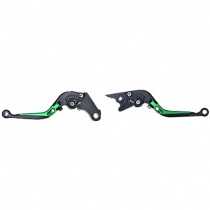 Рычаги тормоза и сцепления CNC BRT-048 Green