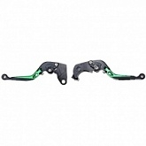Рычаги тормоза и сцепления CNC BRT-062 Green