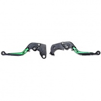 Рычаги тормоза и сцепления CNC BRT-062 Green