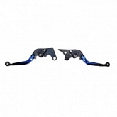 Рычаги тормоза и сцепления CNC BRT-088 Blue