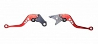 Рычаги тормоза и сцепления CNC BRT-096 Red
