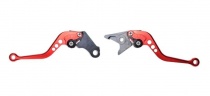 Рычаги тормоза и сцепления CNC BRT-096 Red