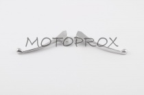 Рычаги тормоза Motorace MRT-011 Silver Honda Tact AF16