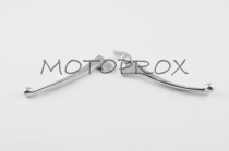 Рычаги тормоза Motorace MRT-012 Silver Suzuki AD50, Let's 2