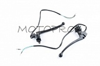 Рычаги тормоза XVP RTX-003 Black GY6 50