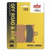 Колодки тормозные SBS 799SI