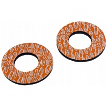 Шайбы грипсы руля Renthal G204 Orange