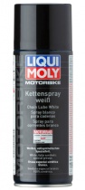 Смазка цепи Liqui Moly Motorbike Kettenspray (400мл) White
