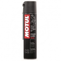 Смазка цепи Motul C2 Chain Lube Road (400мл) Clear