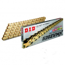 Цепь приводная DID 520 G&G ZVMX/098 Gold
