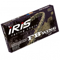 Цепь приводная Iris 525 G&B FB/118 Gold/Black