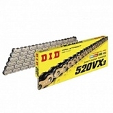 Цепь приводная DID 520 VX3/118ZB Silver