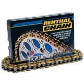 Цепь приводная Renthal 520 G&B R1/116 Gold/Black
