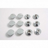 Заглушки болта ветрового стекла JMP RCK-007 M10 Chrome