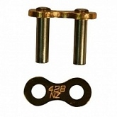 Замок цепи приводной DID 428 G&B NZ/1-ZJ Gold/Black