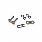 Замок цепи приводной Iris 520 G&B XR/1-FJ Gold/Black