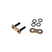 Замок цепи приводной Iris 530 G&B OR/1-ZJ Gold/Black