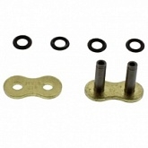 Замок цепи приводной JT 520 G&G Z1R/1-ZJ Gold/Gold