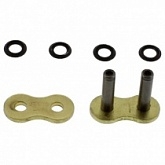 Замок цепи приводной JT 530 G&G Z1R/1-ZJ Gold