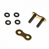 Замок цепи приводной RK 520 G&B KRX/1 Gold/Black