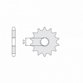 Звезда передняя CHT JTH564.17