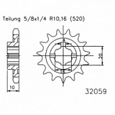 Звезда передняя Esjot 50-32059.14