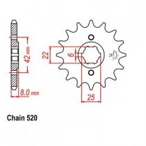 Звезда передняя JR RMC281.13