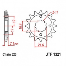 Звезда передняя JT JTF1321.13