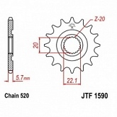 Звезда передняя JT JTF1590.12