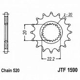 Звезда передняя JT JTF1590.14