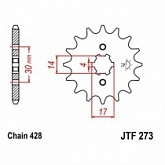 Звезда передняя JT JTF273.14