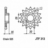 Звезда передняя JT JTF313.15
